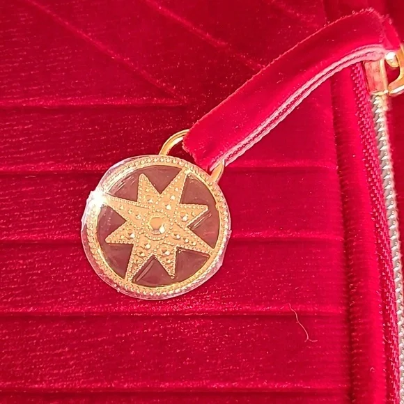 NWOT Estee Lauder 2023 Red Train Case Cosmetic Bag Lip Stick Eye Shadow Mascara - Picture 6 of 9